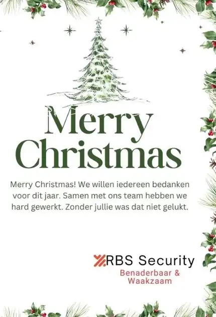 Feestelijke tijd RBS Security - Leeuwarden